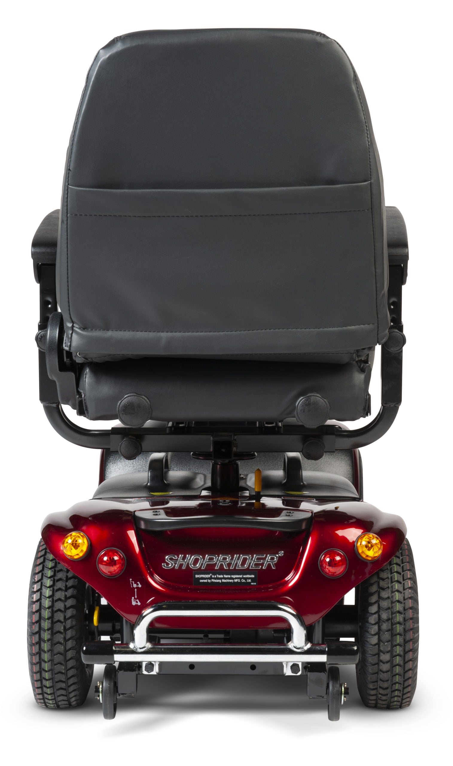 Shoprider Spirit GK-10 mobility scooter, rear view